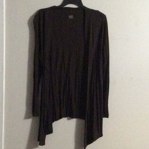 Lightweight knit cardigan.